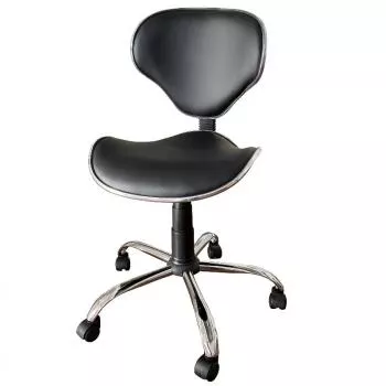 Kosmetik Stuhl - Nagelstudio Stuhl Model NR:2 schwarz